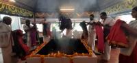 Sharadiya  Navaratri 2020  Day 8 (24.10.2020) – Karla – Samuhik Chandika Homa  performed on behalf of Yajamana-s